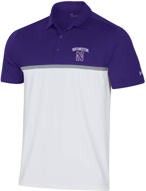 Under Armour Men's Northwestern Wildcats Purple Gameday Polo