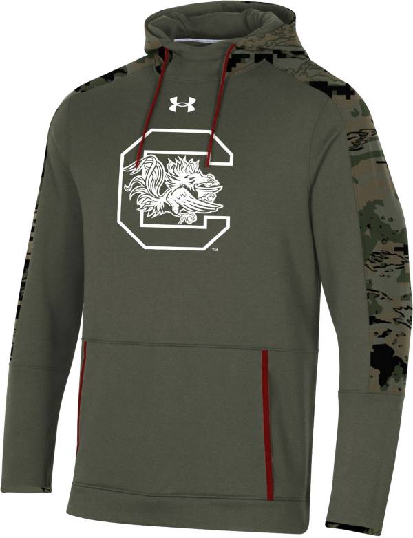 Under Armour Men's South Carolina Gamecocks Camo ‘Freedom' Sideline Pullover Fleece Hoodie product image