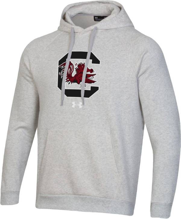 Under Armour Men's South Carolina Gamecocks Grey All Day Hoodie