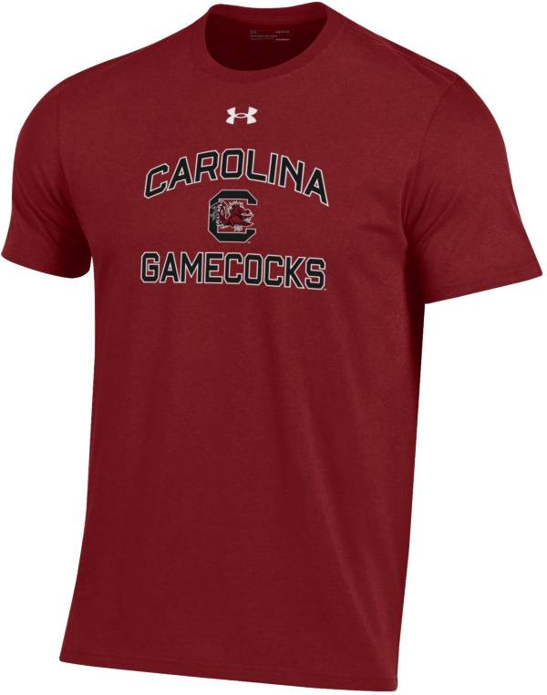 Under Armour Men's South Carolina Gamecocks Garnet Performance Cotton T-Shirt