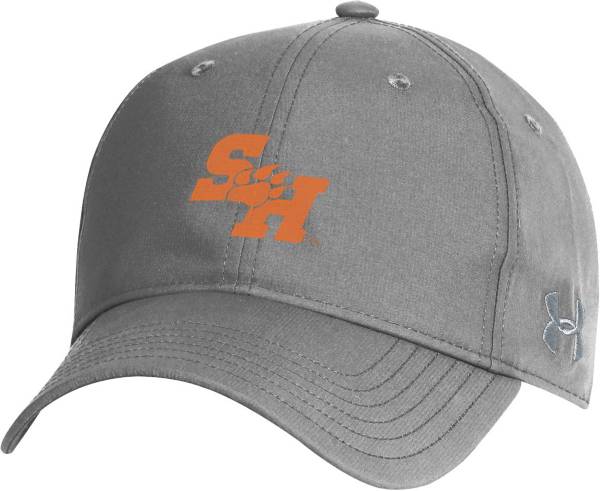 Under Armour Men's Sam Houston Bearkats Grey Performance 2.0 Adjustable Hat