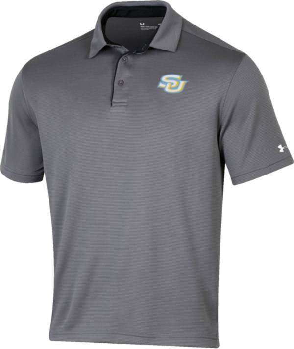 Under Armour Men's Southern University Jaguars Grey Tech Polo