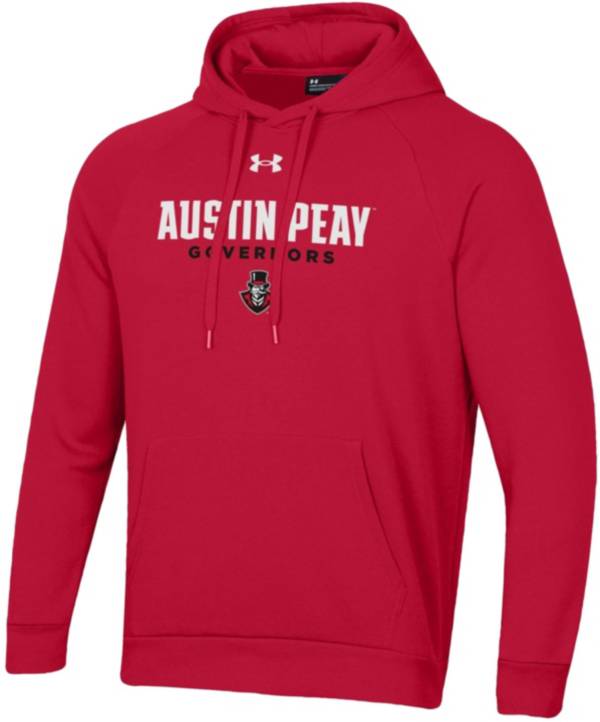 Under Armour Men's Austin Peay Governors Red All Day Hoodie product image