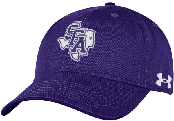 Under Armour Men's Stephen F. Austin Lumberjacks Purple Cotton Twill Adjustable Hat