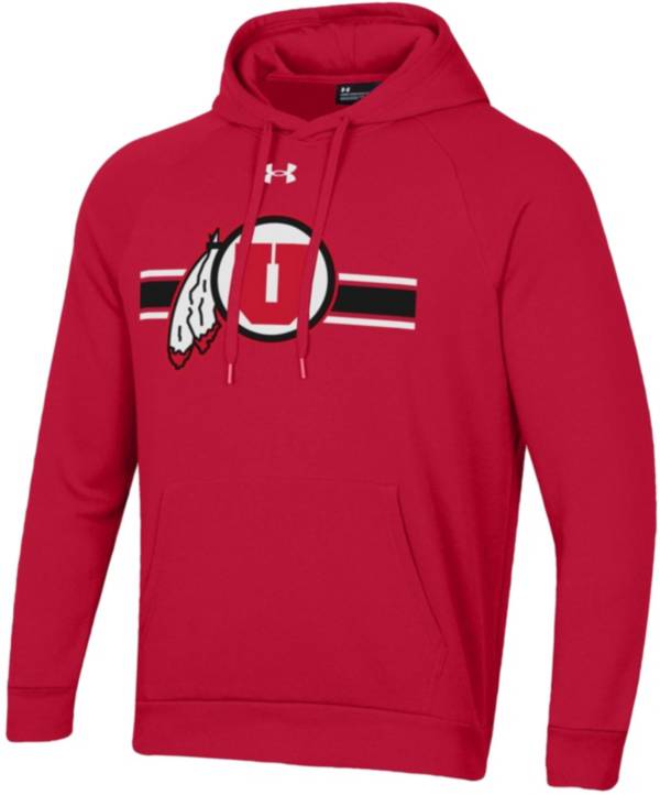Under Armour Men's Utah Utes Crimson All Day Hoodie