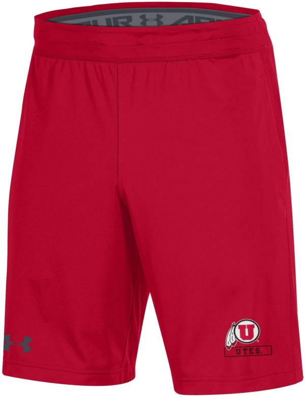 Under Armour Men's Utah Utes Crimson Raid Performance Shorts