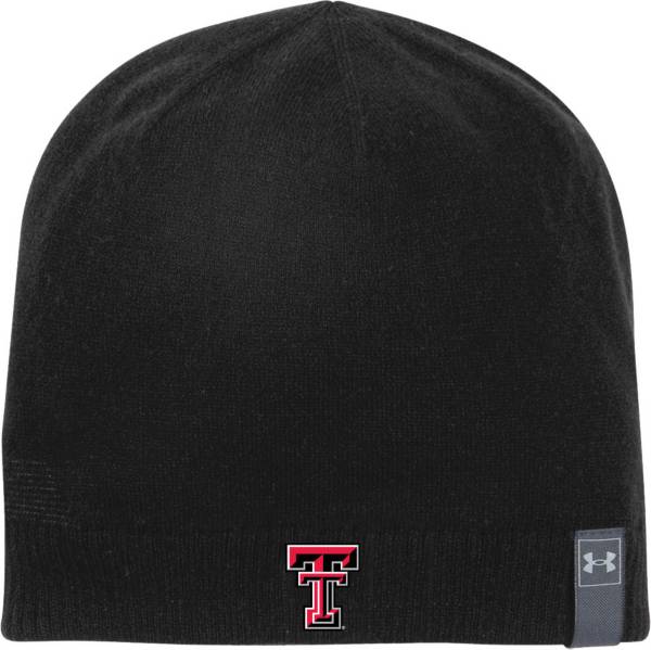 Under Armour Men's Texas Tech Red Raiders Black Truck Stop Knit Beanie