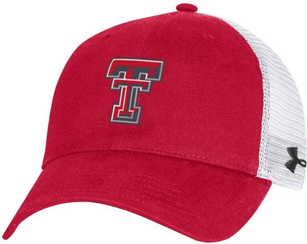 Under Armour Men's Texas Tech Red Raiders Red Cotton Adjustable Trucker Hat product image