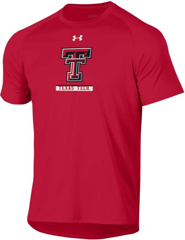 Under Armour Men's Texas Tech Red Raiders Red Tech Performance T-Shirt