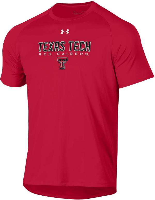 Under Armour Men's Texas Tech Red Raiders Red Tech Performance T-Shirt
