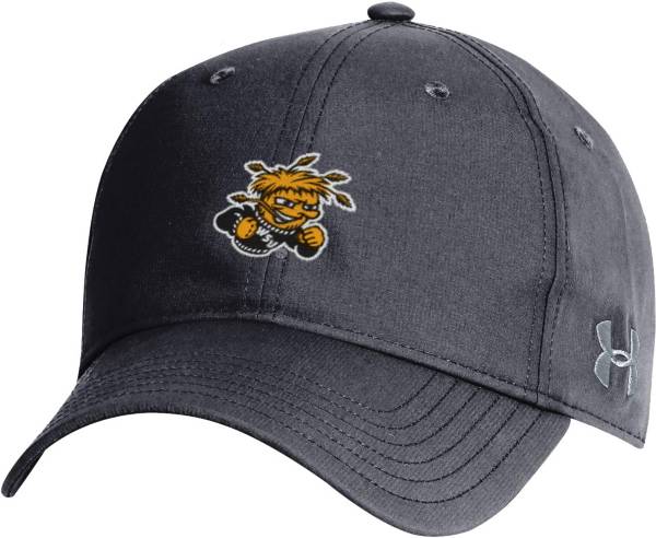 Under Armour Men's Wichita State Shockers Black Performance 2.0 Adjustable Hat