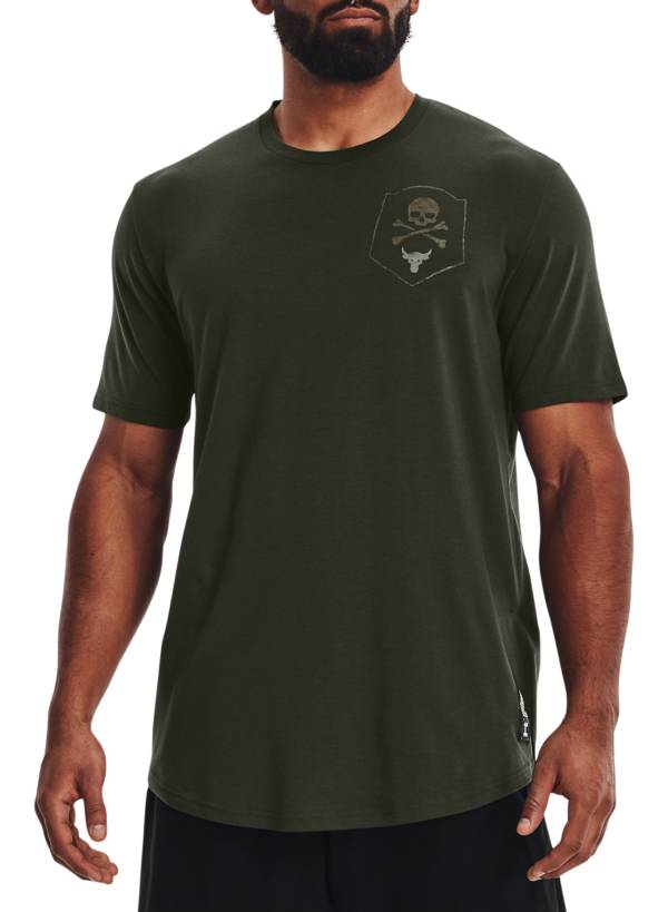 Under Armour Men's Project Rock 100 Percent Short Sleeve Shirt