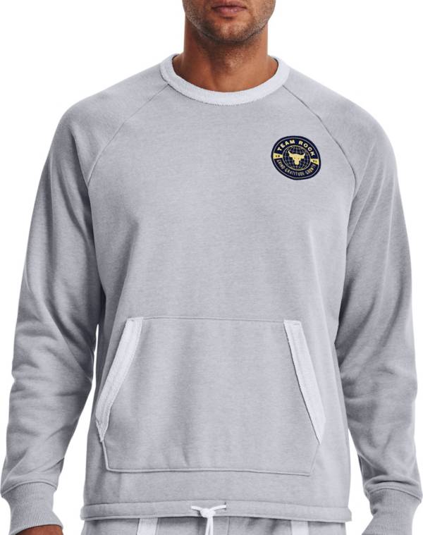 Under Armour Men's Project Rock Heavyweight Terry Crewneck Sweatshirt