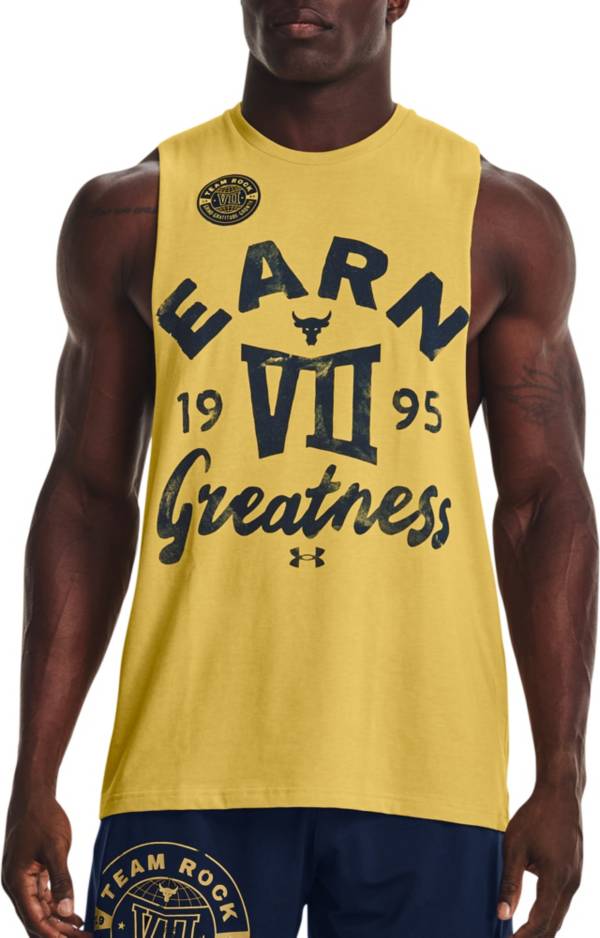 Under Armour Men's Project Rock Earn Greatness Tank Top