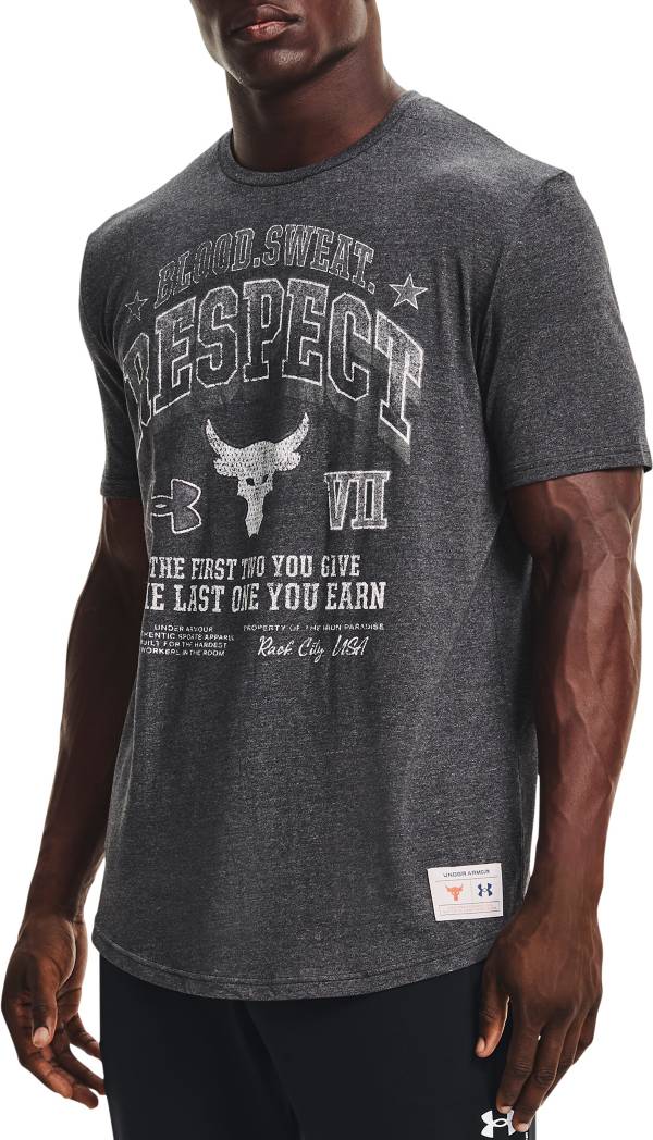 Under Armour Men's Project Rock BSR Short Sleeve T-Shirt