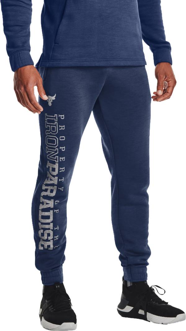 Under Armour Men's Project Rock Charged Cotton Fleece Joggers