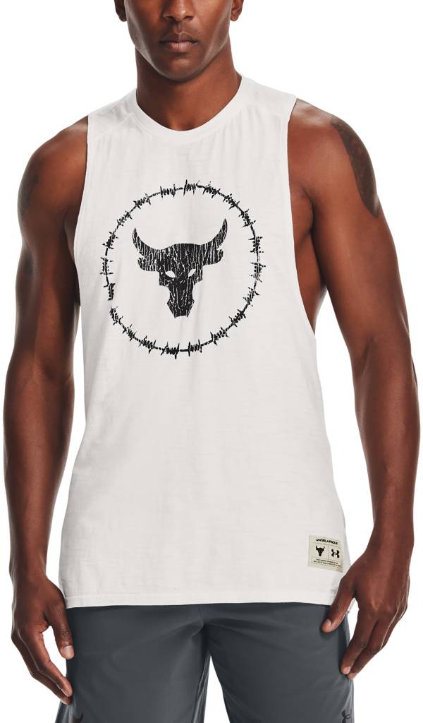 Under Armour Men's Project Rock Charged Cotton Tank Top