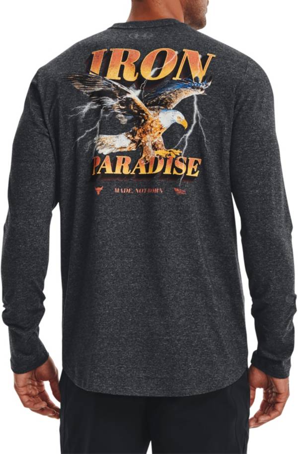 Under Armour Men's Project Rock Iron Paradise Long Sleeve Shirt