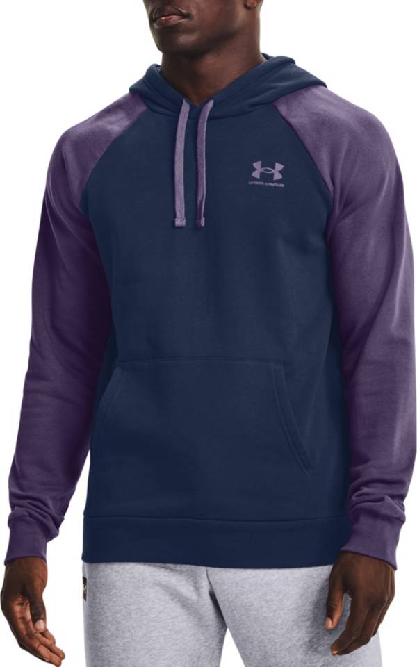 Under Armour Men's Rival Fleece Colorblock Hoodie