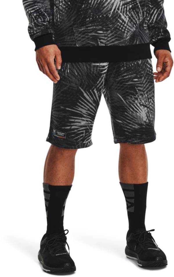 Under Armour Men's Rival Fleece Sports Palm Shorts