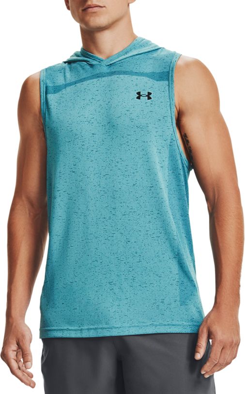 mens sleeveless hoodie under armour