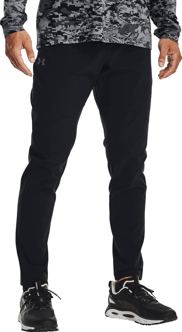 Details about   Under Armour Stretch Woven Pants Sports Tapered Man Black 
