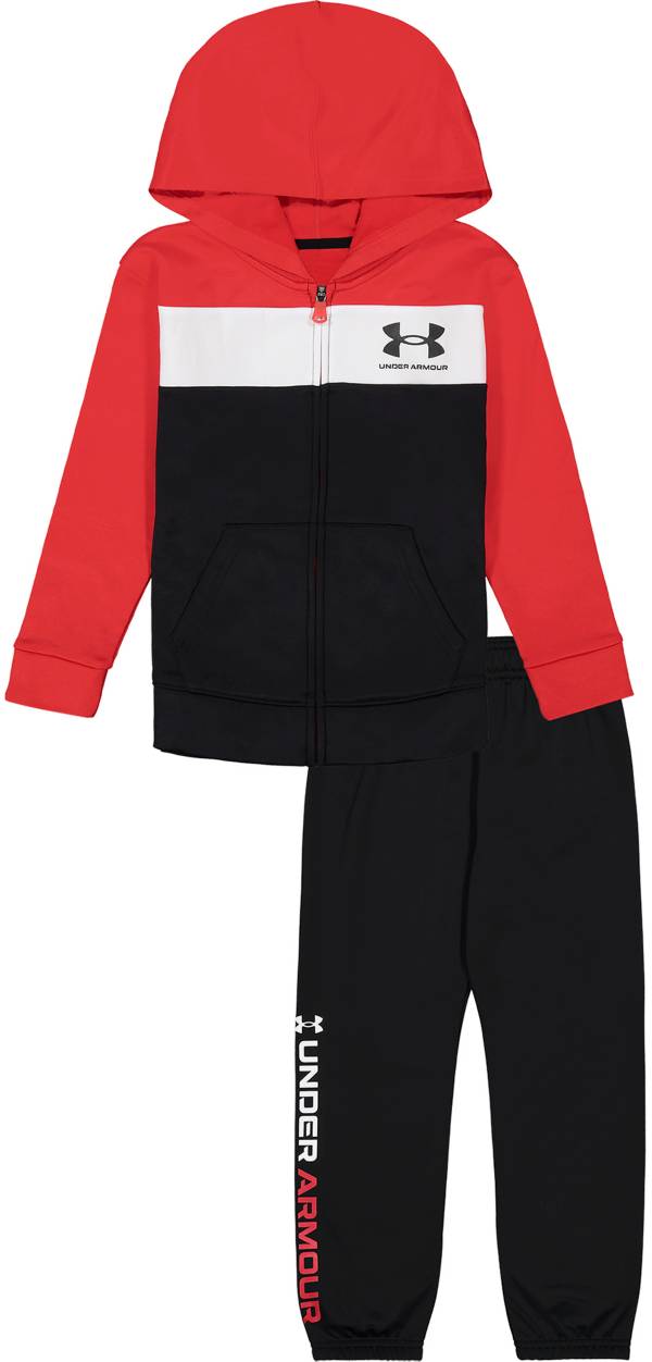 Under Armour Youth 1/4 Zip Fleece Hoodie Set