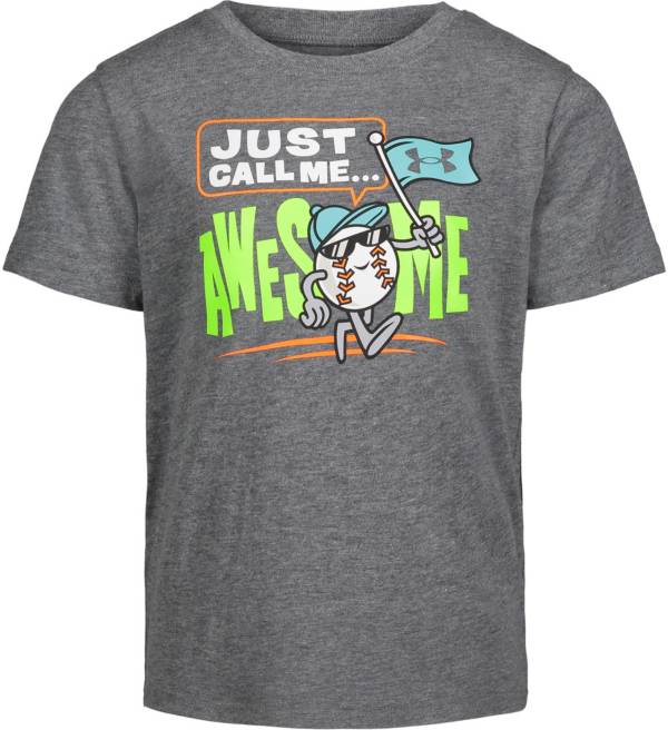 Under Armour Little Boys' Just Call Me Awesome Graphic T-Shirt