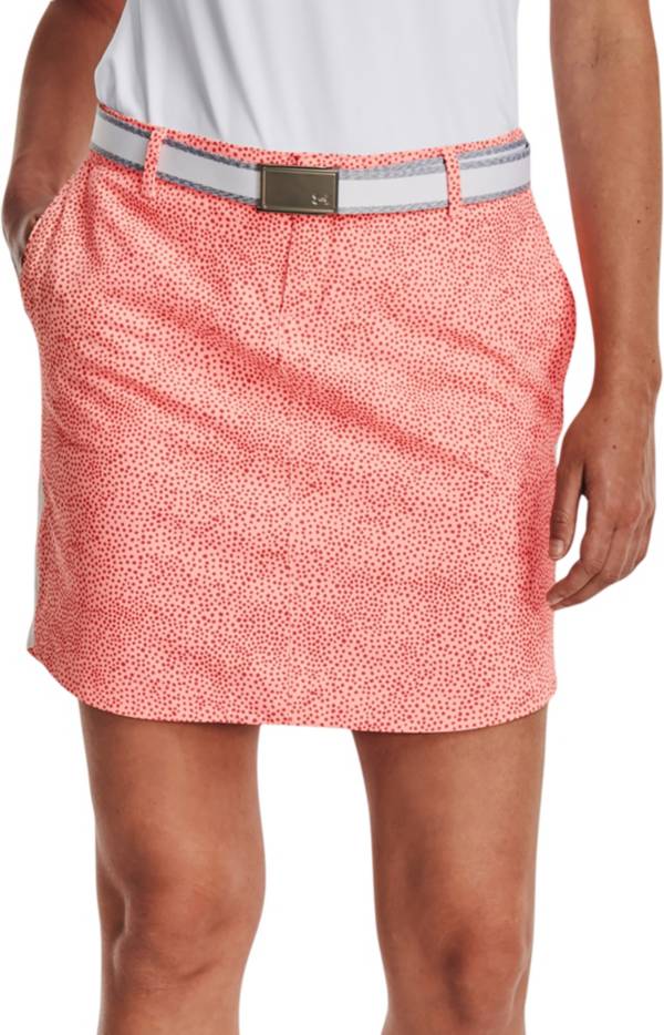 Under Armour Women's Woven 16.5" Printed Golf Skort