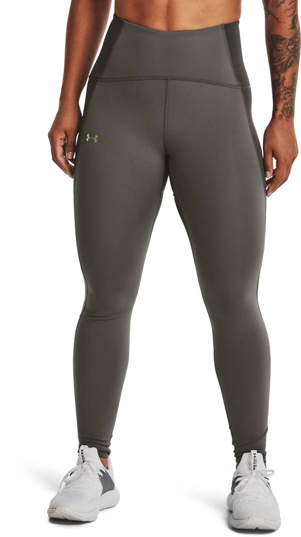 Under Armour Women's RUSH HeatGear No-Slip Waistband Full Length Leggings