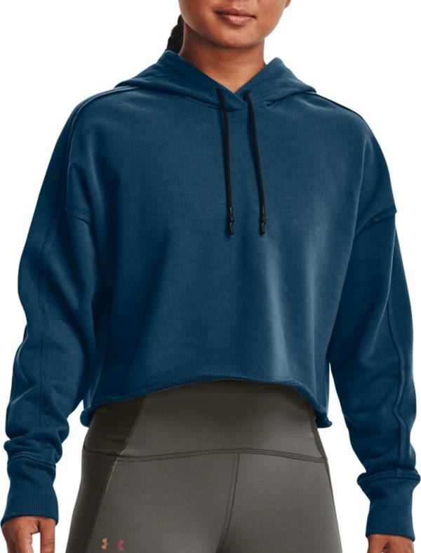 Under Armour Women's Terry Cropped Hoodie