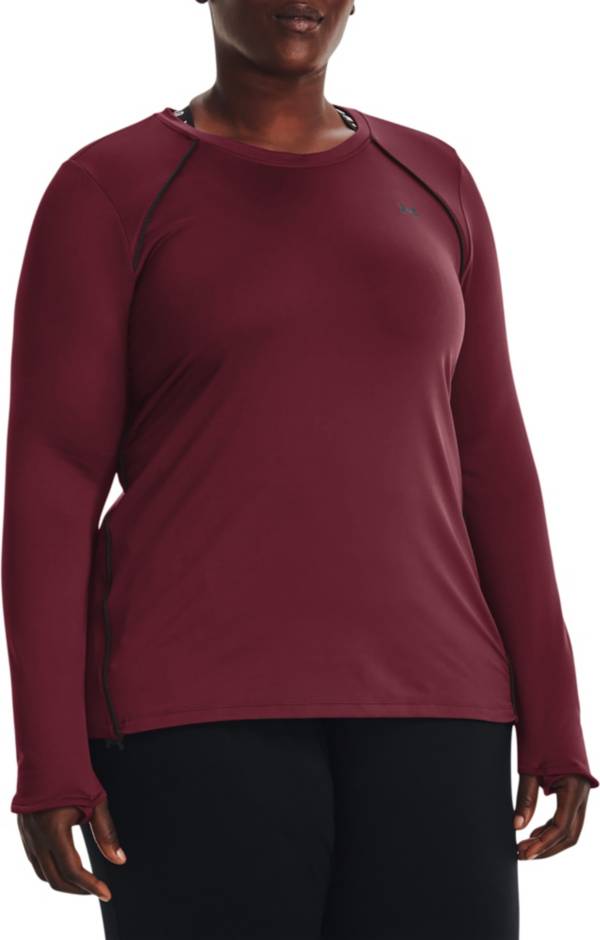 Under Armour Women's Plus Size UA Cozy ColdGear Long Sleeve Crewneck Top