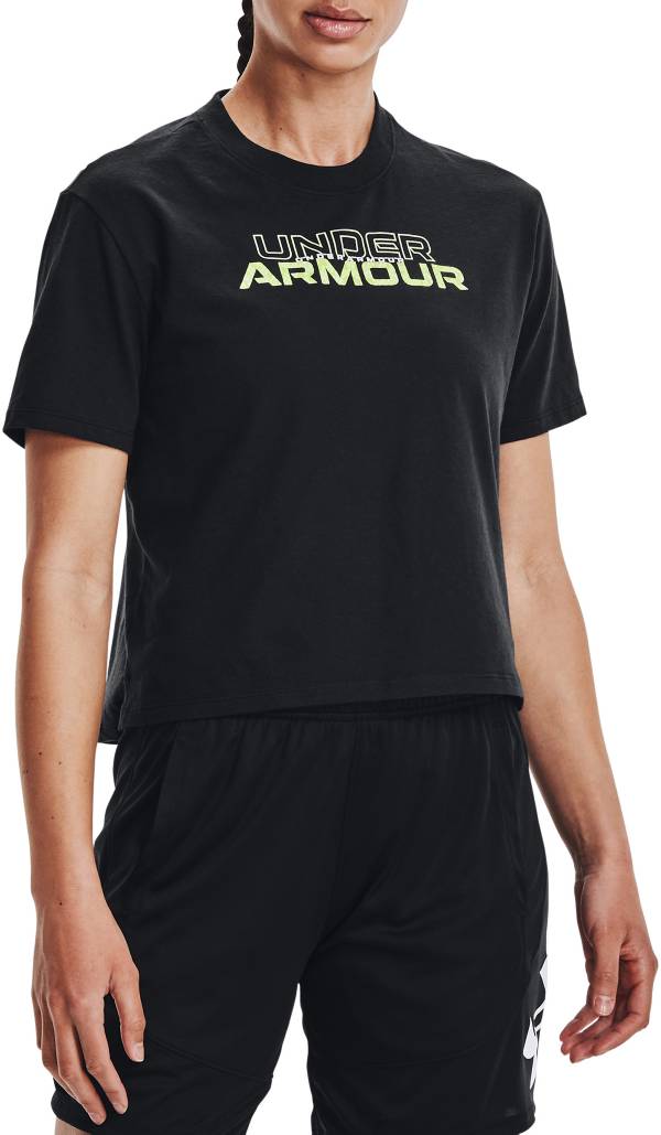 Under Armour Women's Graphic Crop Short Sleeve T-Shirt