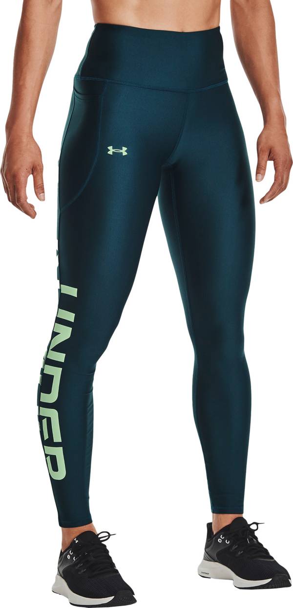 Under Armour Women's HeatGear No-Slip Branded Leggings