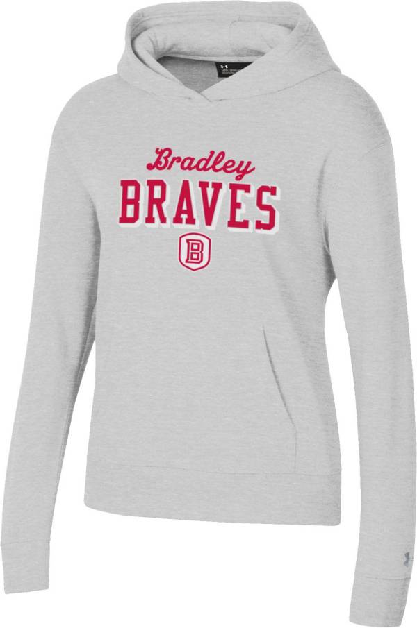 Under Armour Women's Bradley Braves Grey All Day Pullover Hoodie