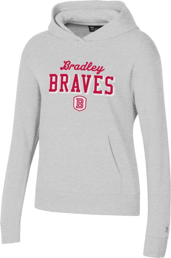 Under Armour Women's Bradley Braves Grey All Day Pullover Hoodie