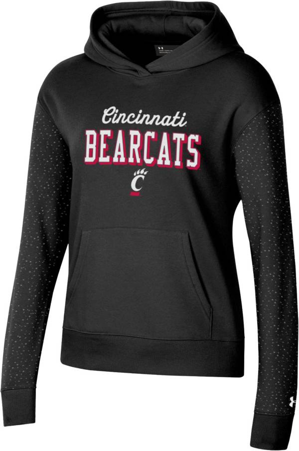 Under Armour Women's Cincinnati Bearcats Black All Day Pullover Hoodie