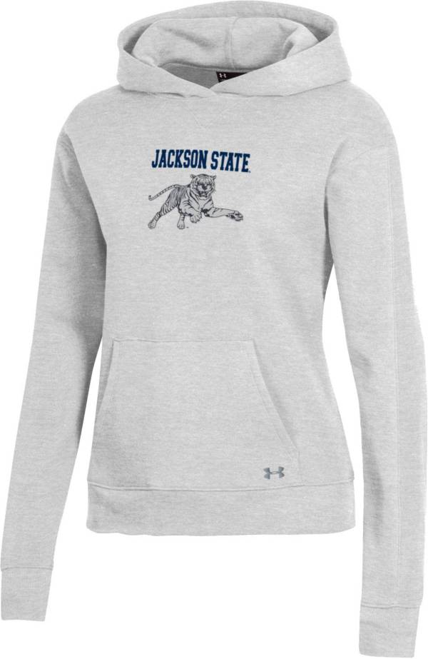 Under Armour Women's Jackson State Tigers Grey All Day Hoodie