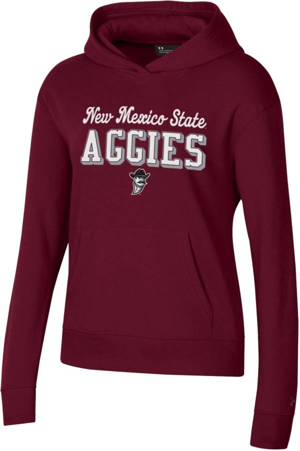 Under Armour Women's New Mexico State Aggies Crimson All Day Pullover Hoodie