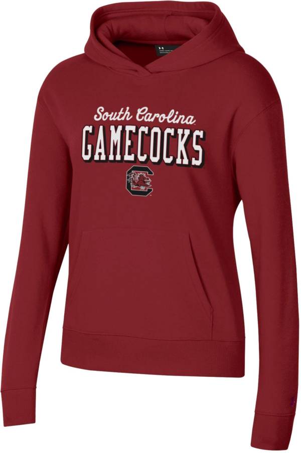 Under Armour Women's South Carolina Gamecocks Garnet All Day Pullover Hoodie