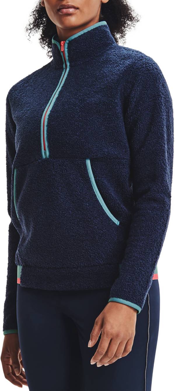 Under Armour Women's Pile 1/2 Zip Golf Pullover