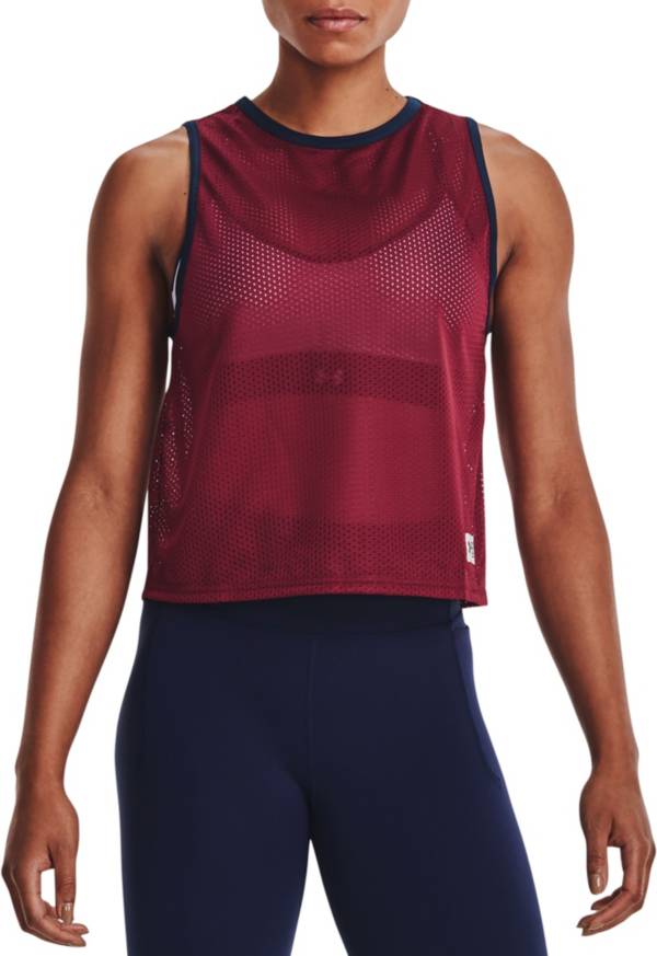 Under Armour Women's UA Playback Retro Mesh Tank Top