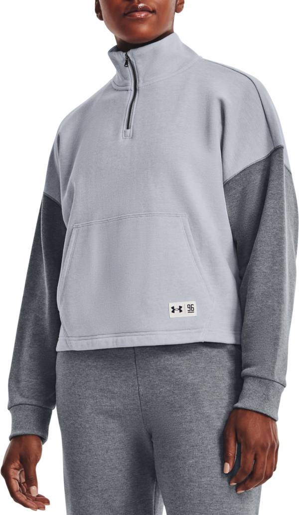 Under Armour Women's UA Playback Fleece Oversized 1/4 Zip Hoodie