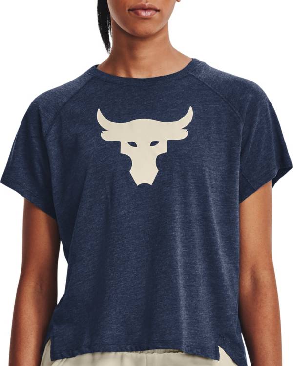 Under Armour Women's Project Rock Bull Short Sleeve T-Shirt