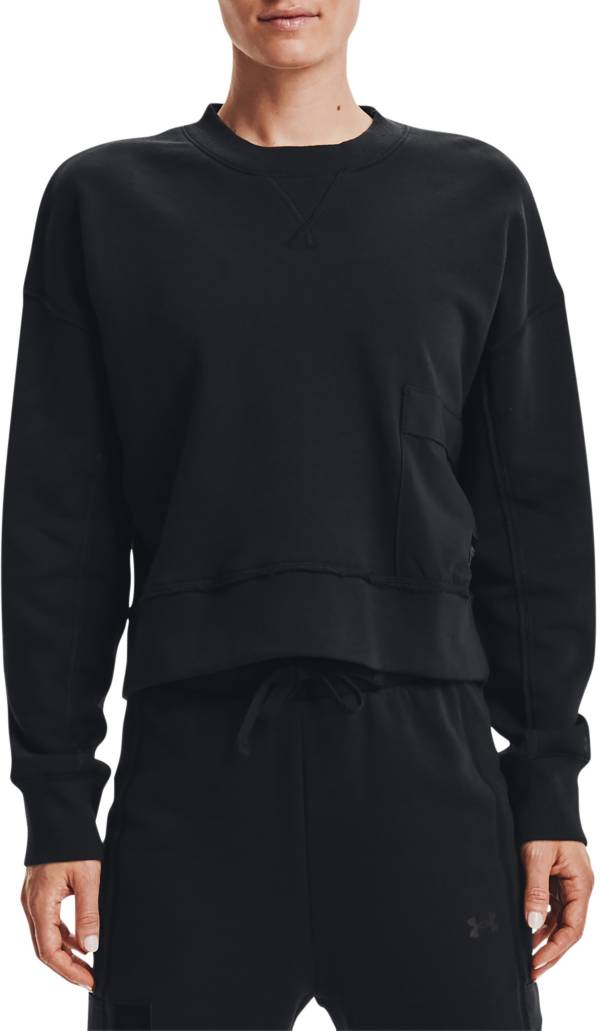 Under Armour Women's Project Rock Fleece Crewneck Sweatshirt