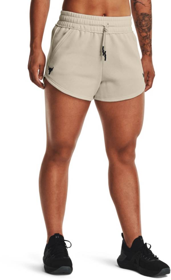 Under Armour Women's Project Rock Fleece Shorts