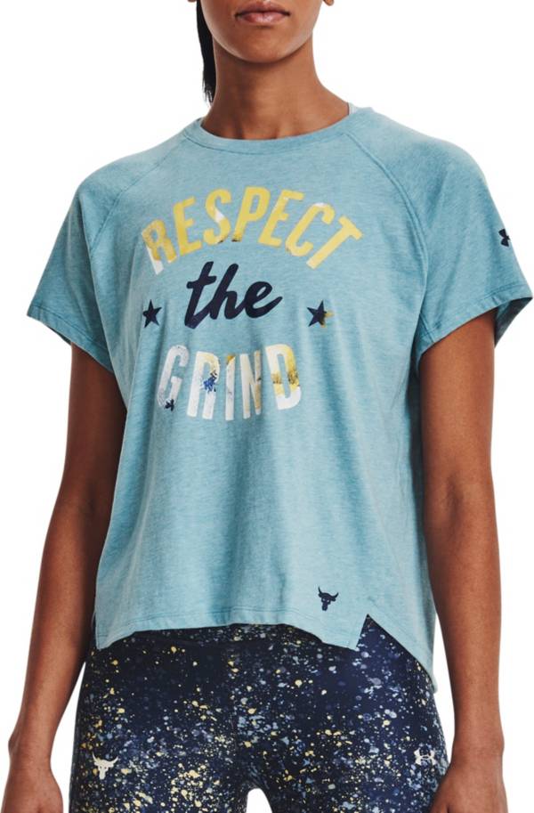 Under Armour Women's Project Rock Respect Grind T-Shirt