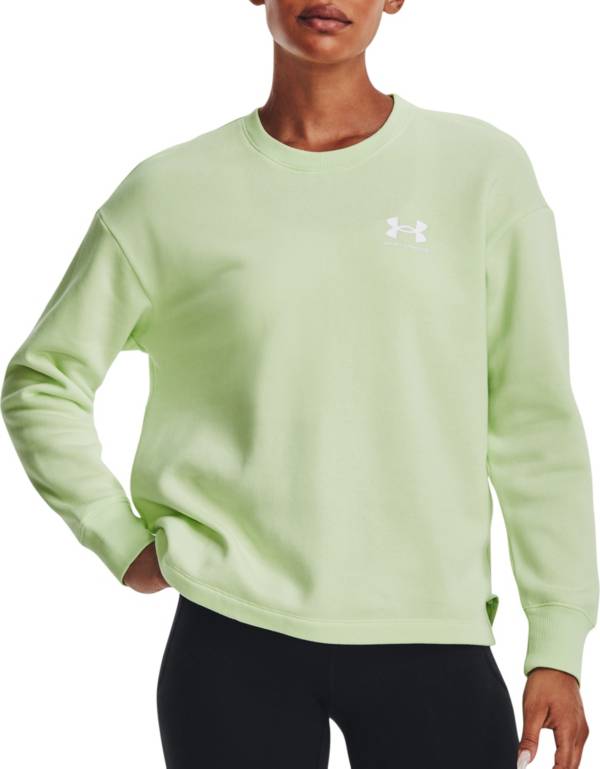 Under Armour Women's Rival Fleece Oversize Crewneck Sweatshirt