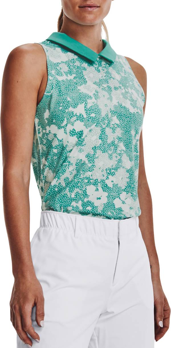Under Armour Women's Zinger Rise Sleeveless Golf Polo