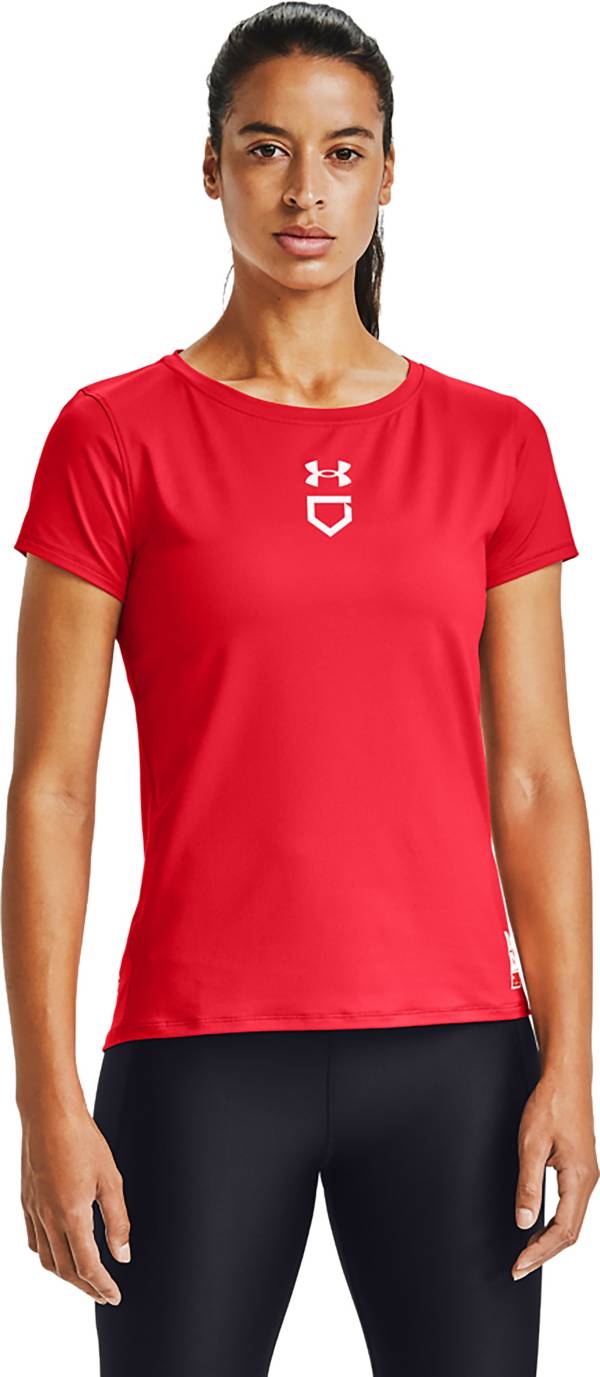 Under Armour Women's Iso-Chill Softball Short Sleeve